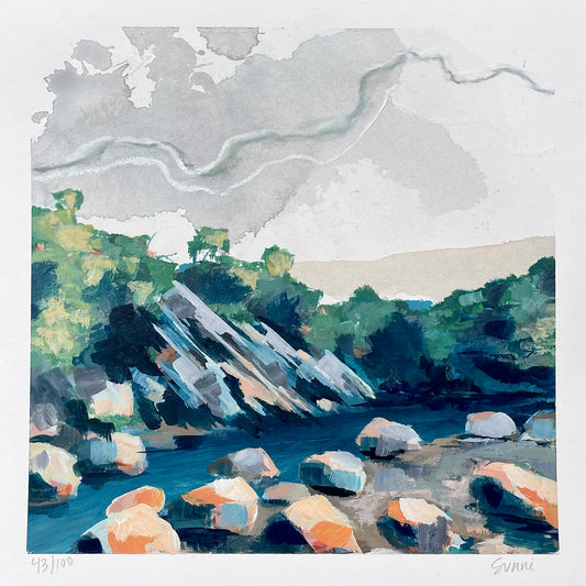 Local Landscapes #43 Townsend Y, Little River -TN