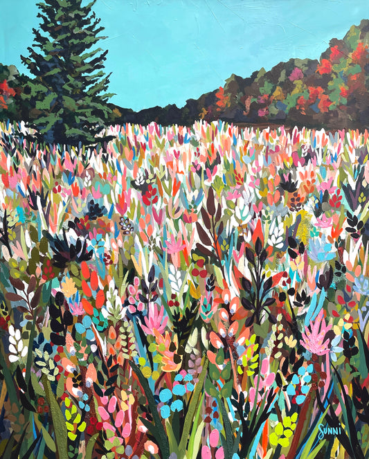 'Autumn Field' 48x60”- Local Landscapes Bold Collection