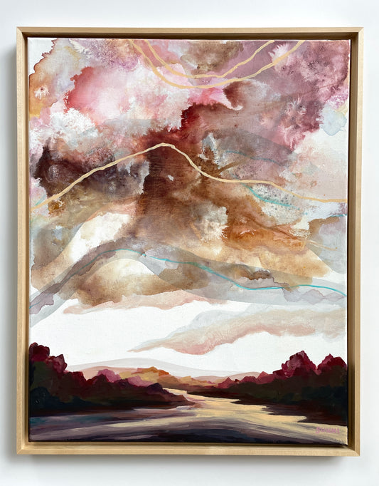 'Autumn Sunset' 16x20” - Landscape Open Collection