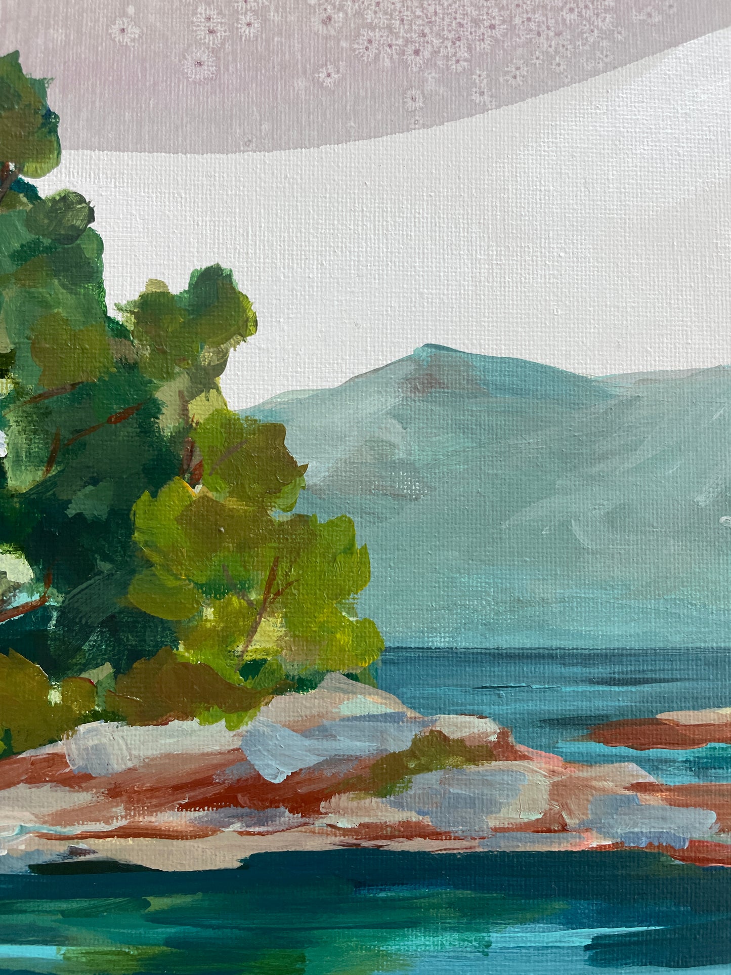 'Summer Lake' 16x20” - Landscape Open Collection