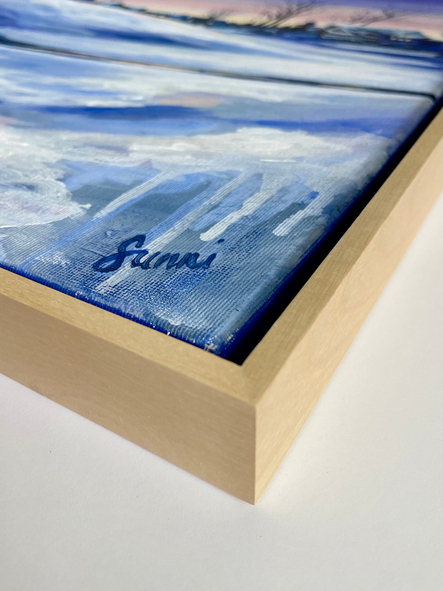 “Shelby Slopes at Dusk” 16x20 Local Landscapes Bold Collection