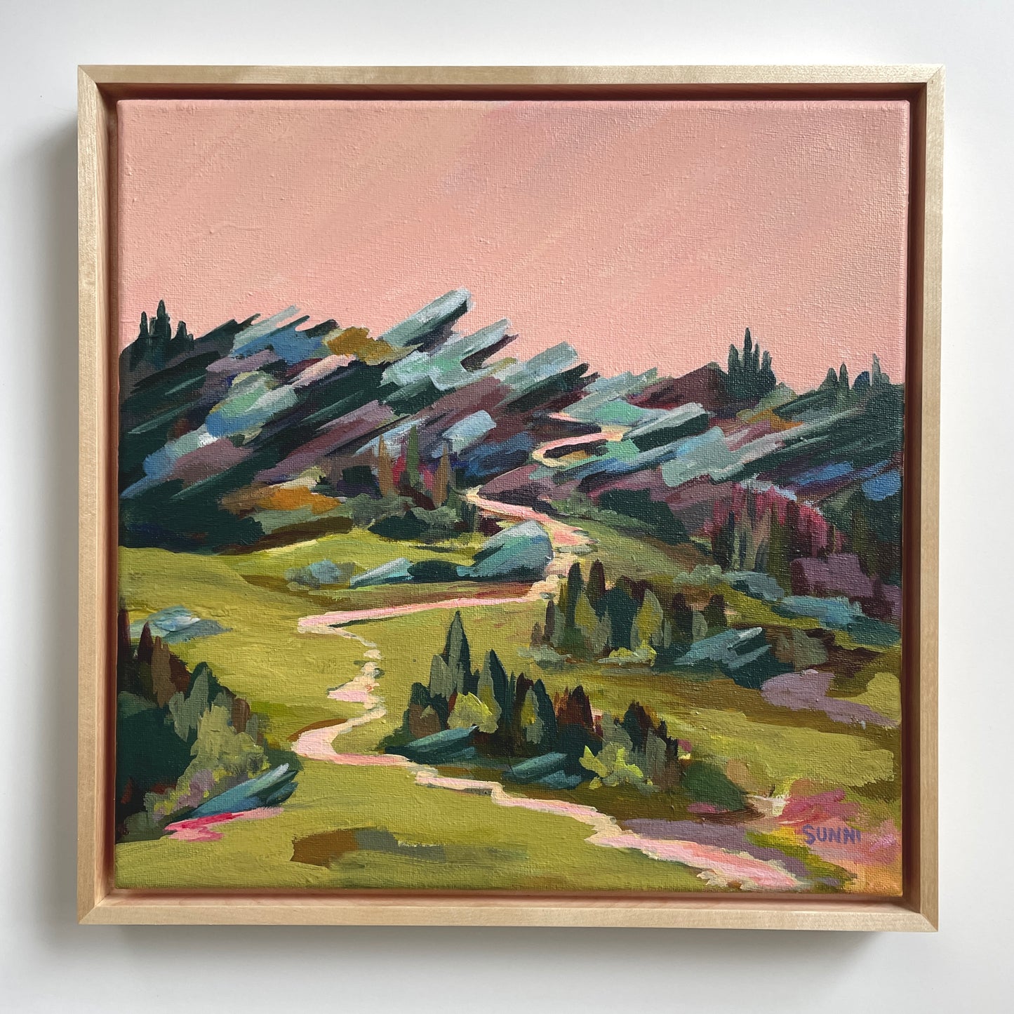 'High Peak' on Canvas 12x12”