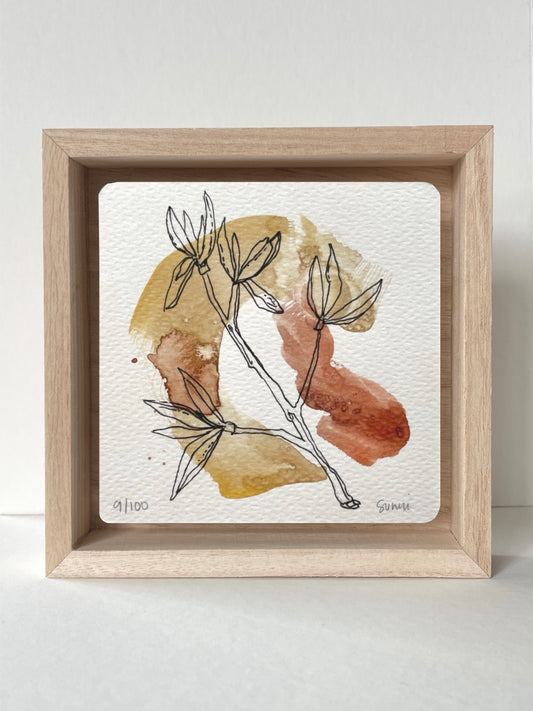 No. 9- Watercolor and Ink, Wonderness Project