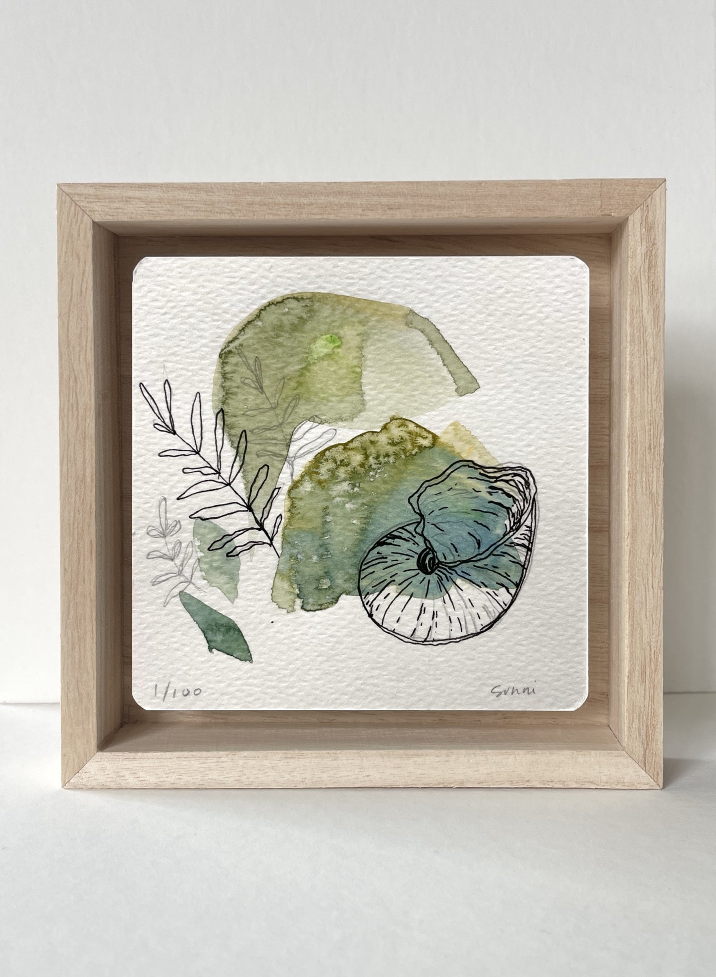 No. 1 - Watercolor and Ink, Wonderness Project