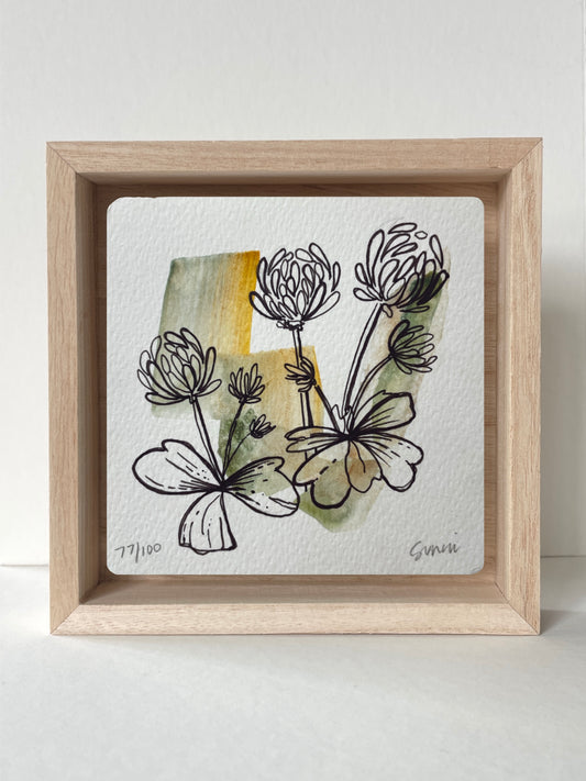 No. 77- Watercolor and Ink, Wonderness Project