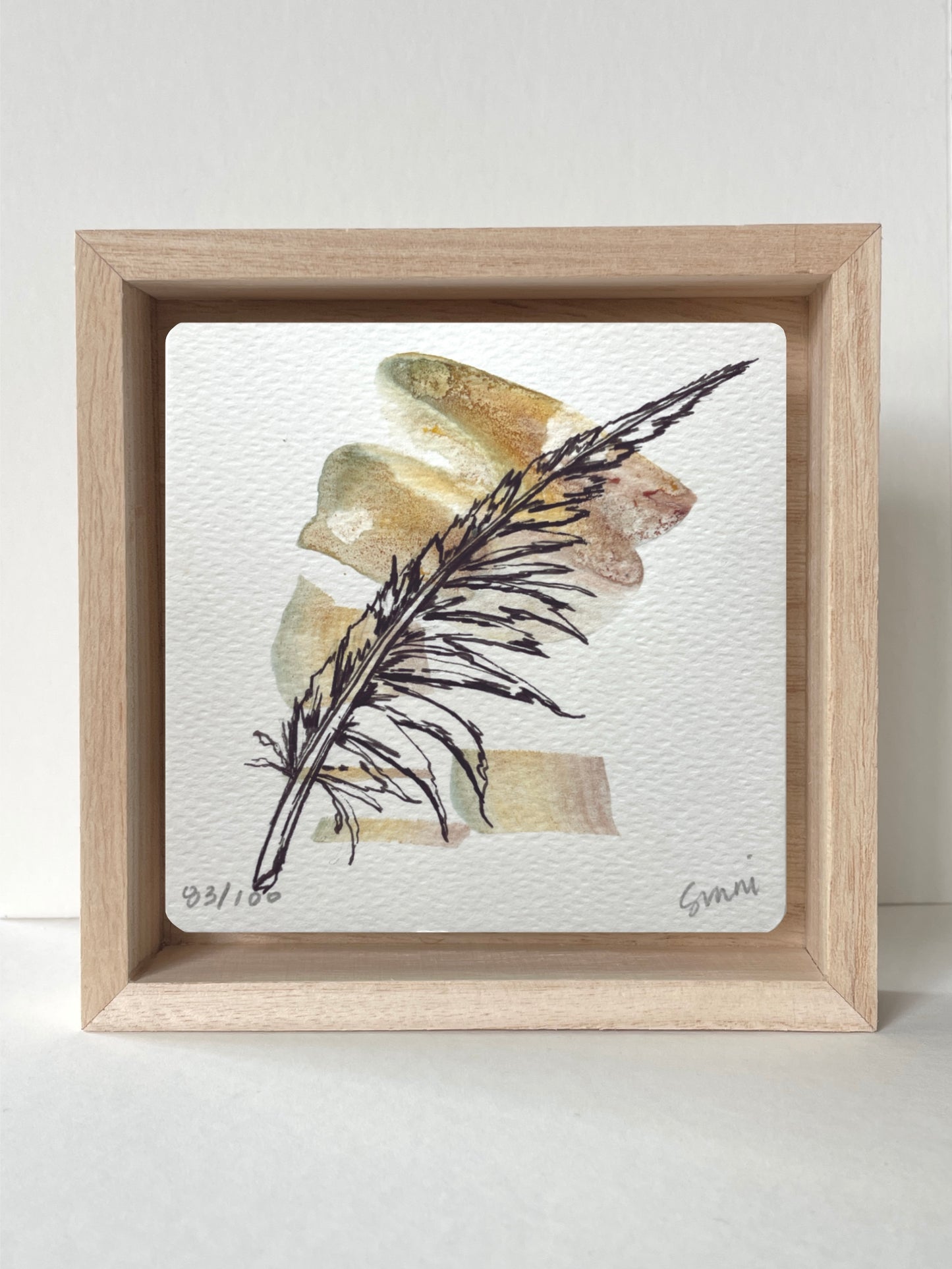 No. 83- Watercolor and Ink, Wonderness Project