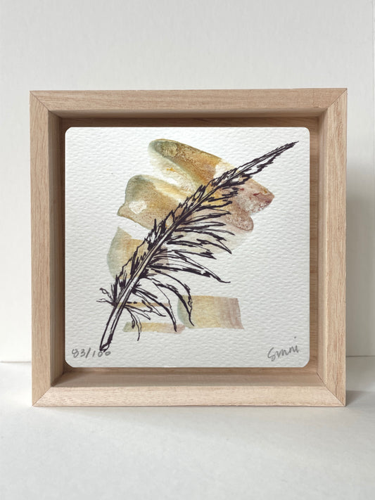 No. 83- Watercolor and Ink, Wonderness Project