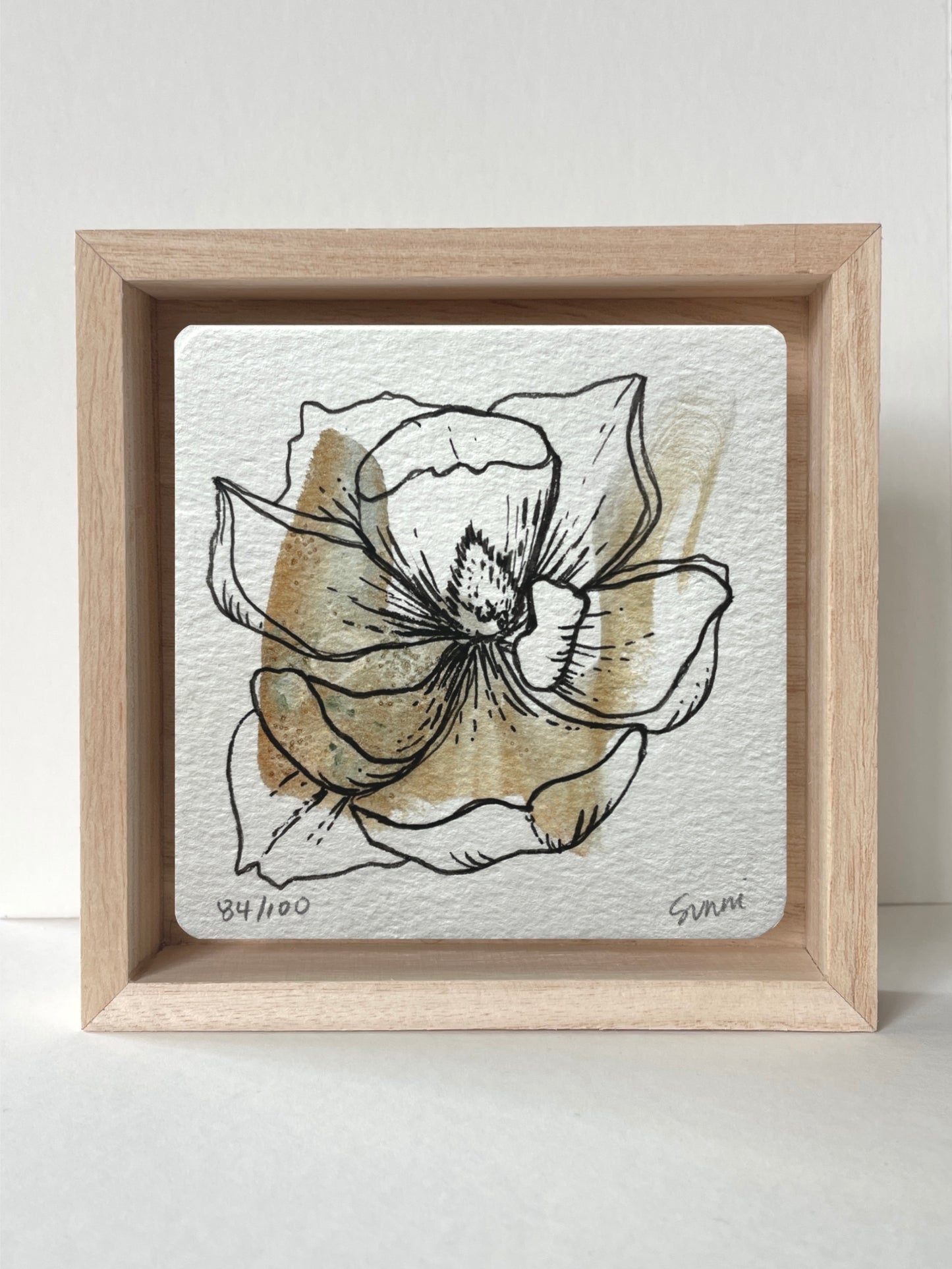 No. 84- Watercolor and Ink, Wonderness Project