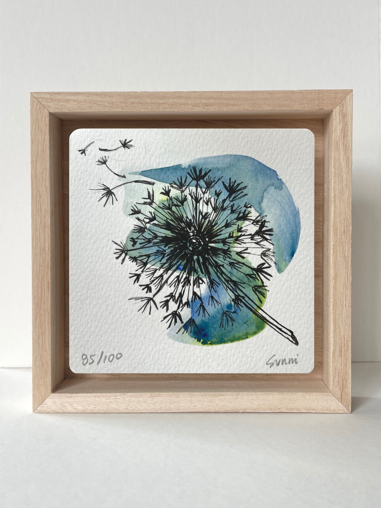 No. 85- Watercolor and Ink, Wonderness Project