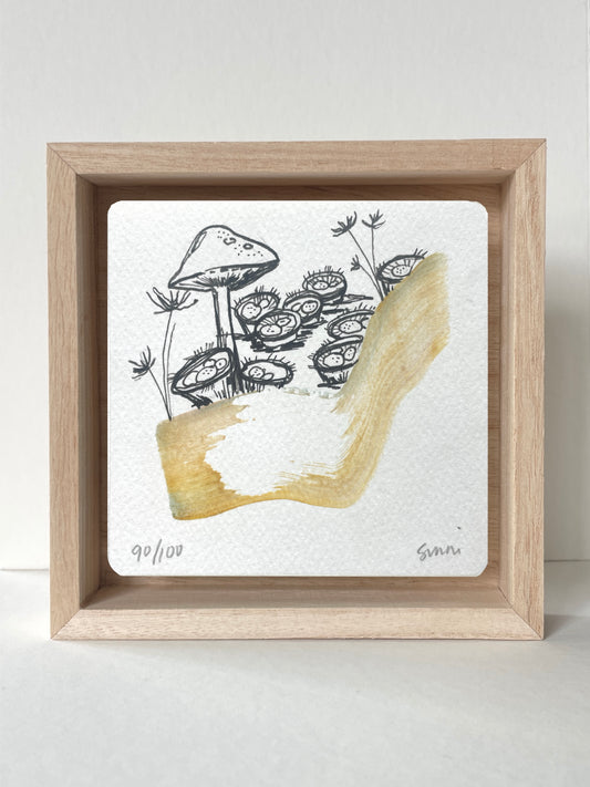 No. 90- Watercolor and Ink, Wonderness Project