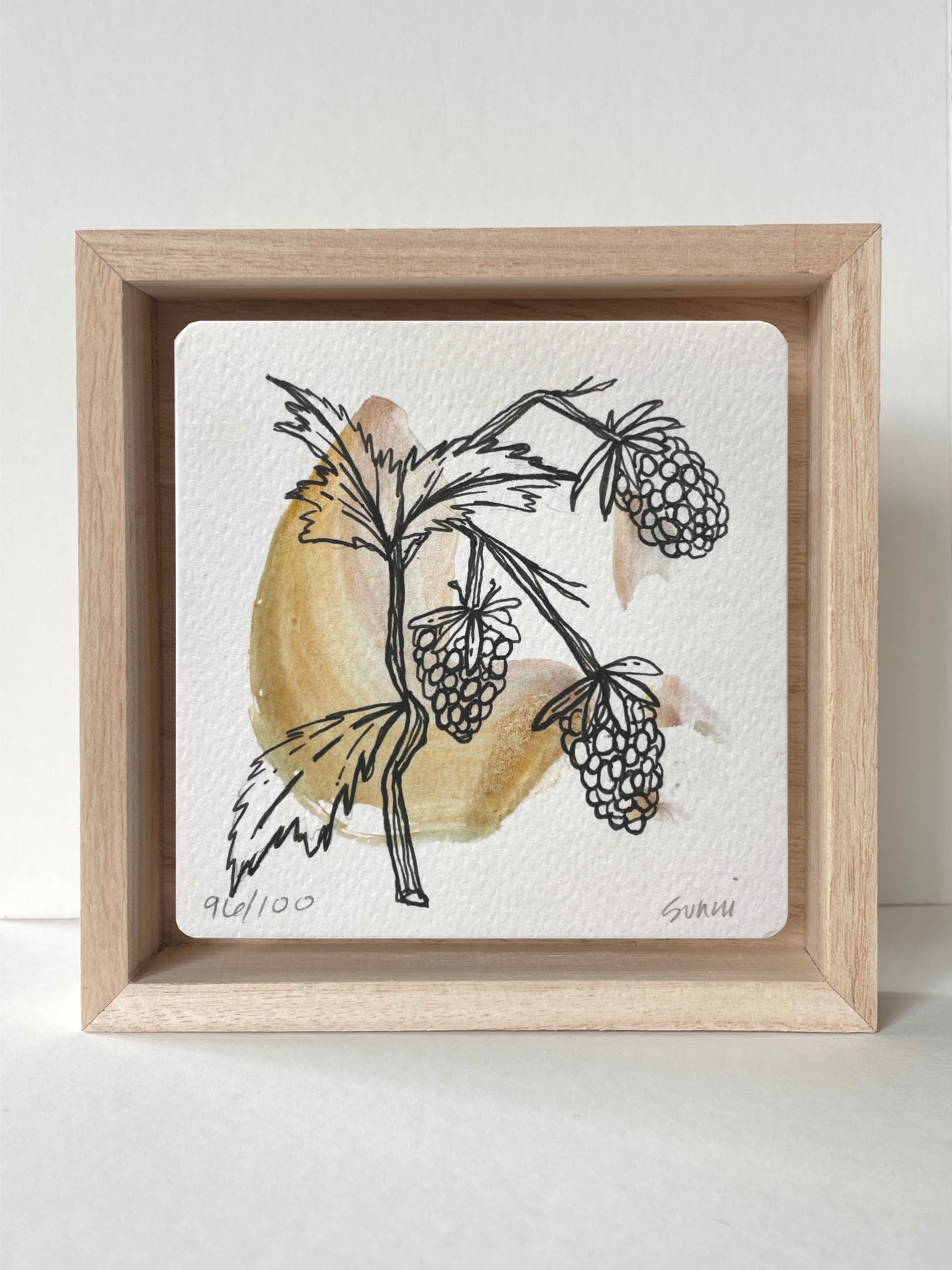 No. 96- Watercolor and Ink, Wonderness Project