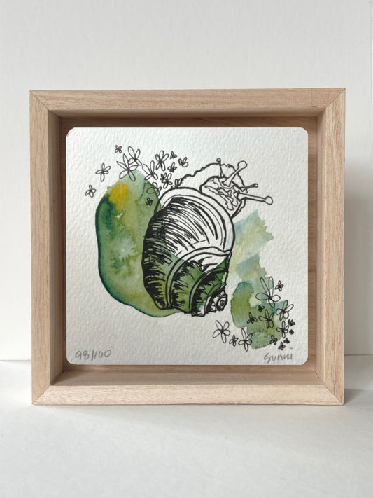 No. 98- Watercolor and Ink, Wonderness Project