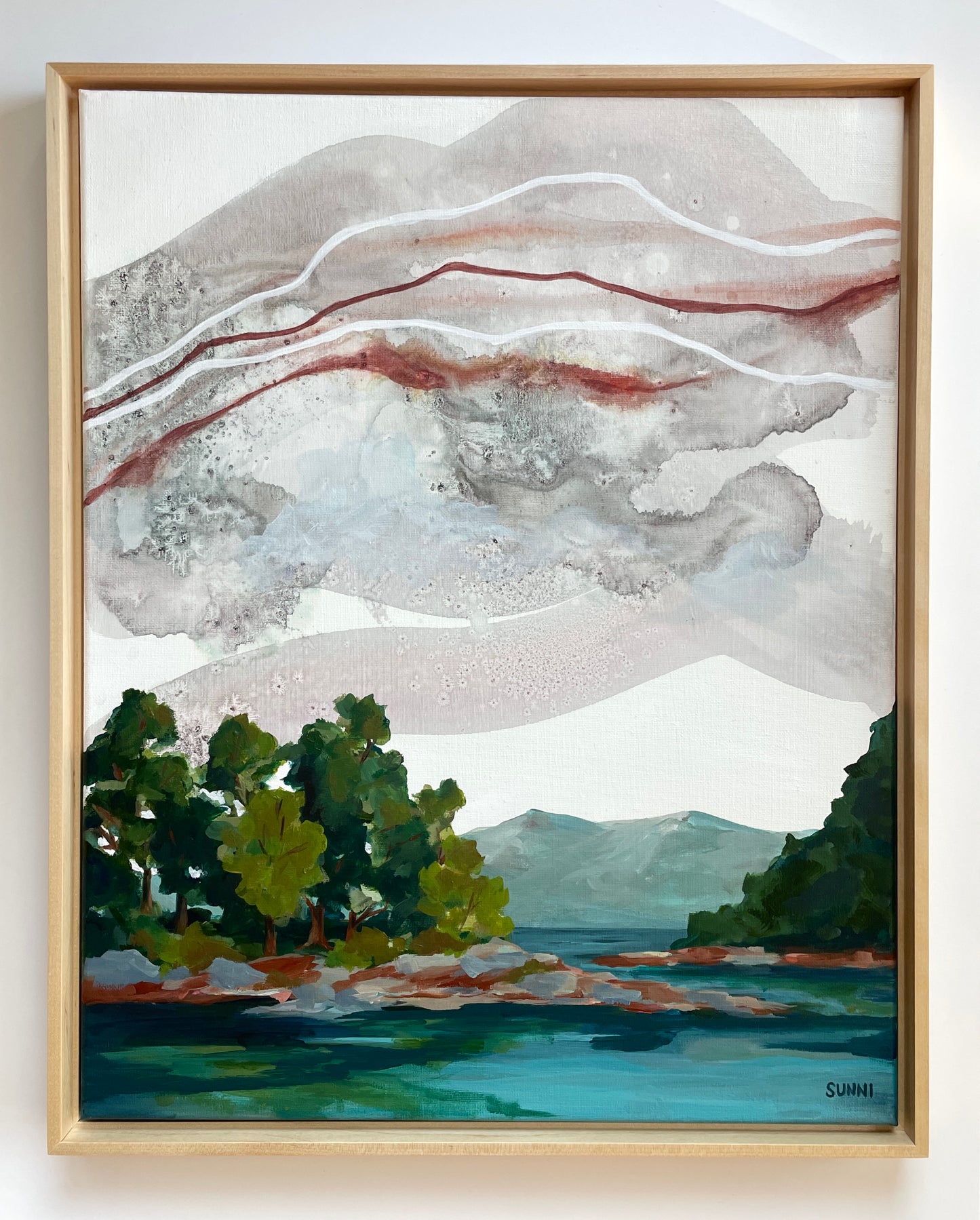 'Summer Lake' 16x20” - Landscape Open Collection