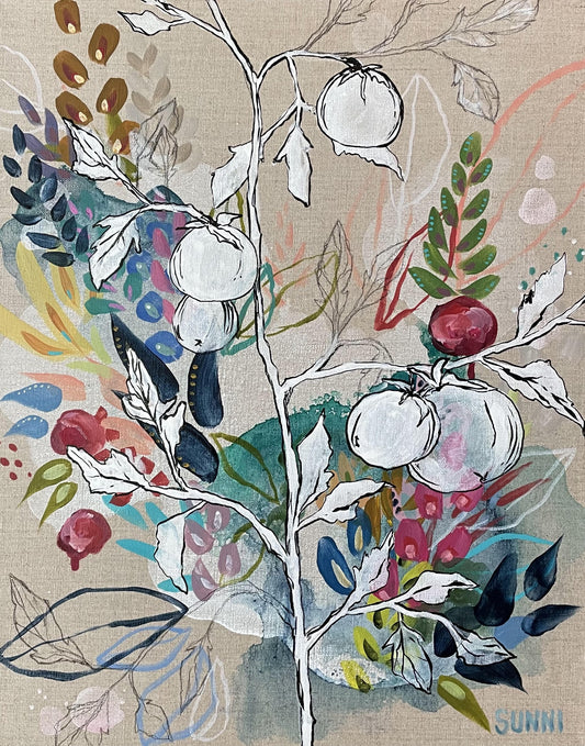 'Wanting was Enough' on Canvas 16x20"