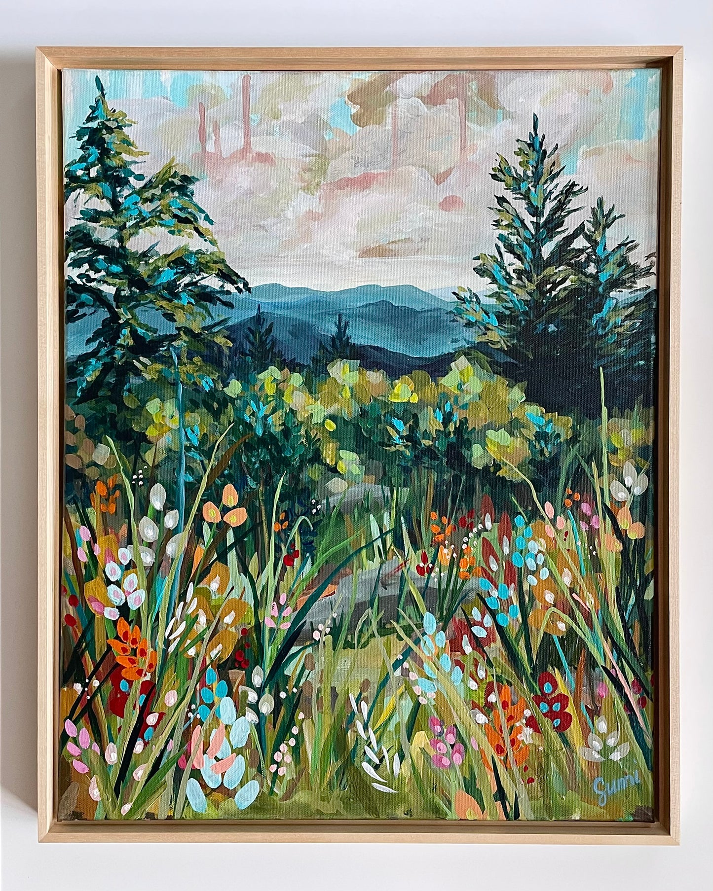 “Roan Mountain” 16x20 Local Landscapes Bold Collection