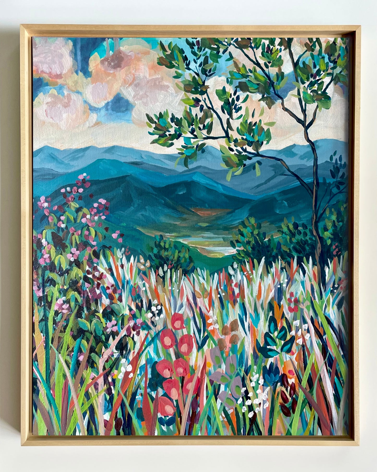 “Foothills Overlook Great Smoky Mountains” 16x20 Local Landscapes Bold Collection