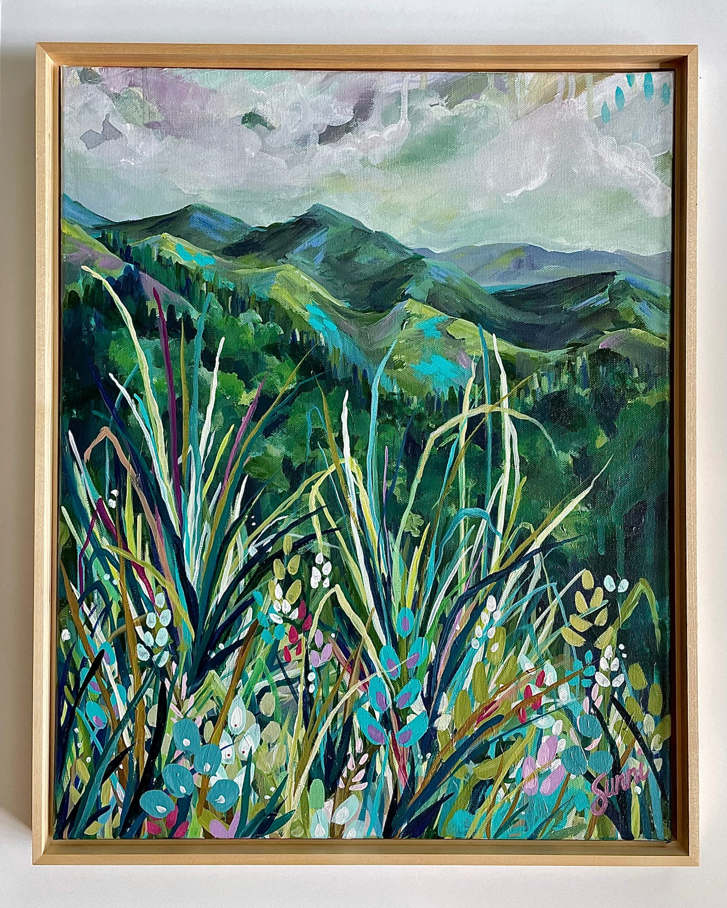 “North Foothills Overlook” 16x20 Local Landscapes Bold Collection