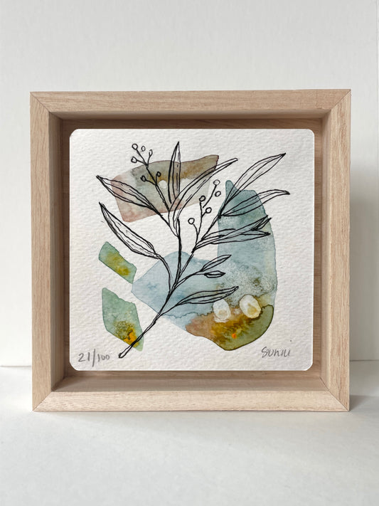 No. 21- Watercolor and Ink, Wonderness Project