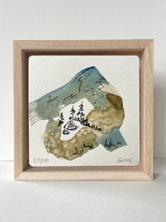 No. 27- Watercolor and Ink, Wonderness Project