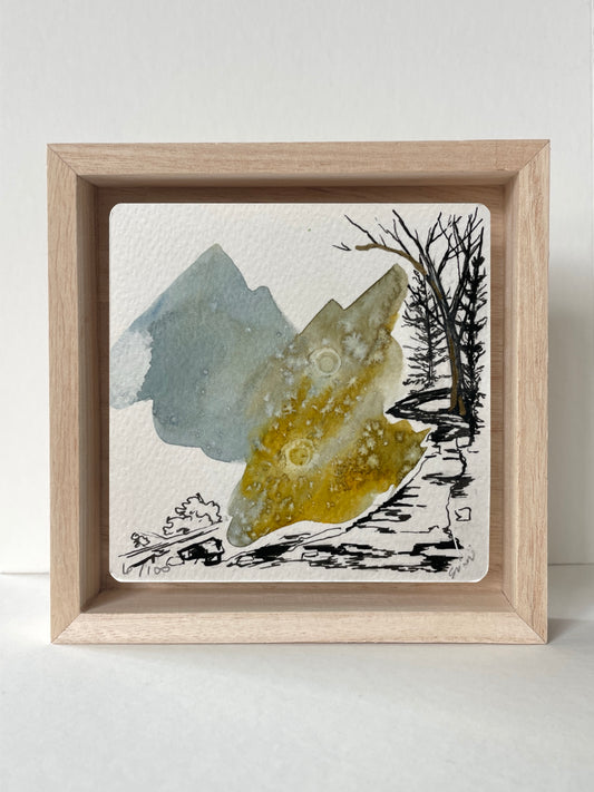 No. 6- Watercolor and Ink, Wonderness Project
