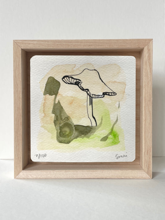 No. 7- Watercolor and Ink, Wonderness Project