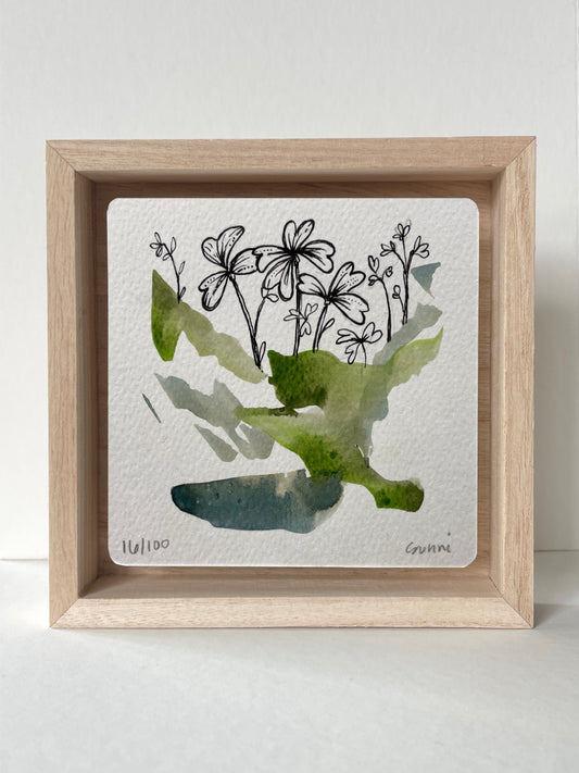 No. 16- Watercolor and Ink, Wonderness Project